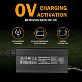Chargeur de batterie au lithium Enjoybot 14,6 V 20 A LiFePO4 avec pinces crocodile
