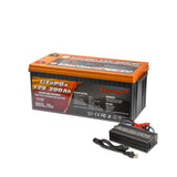 Batterie Enjoybot 12 V 200 Ah LiFePO4, batterie au lithium pour solaire, secours domestique, caravane, camping-car, marine, camping
