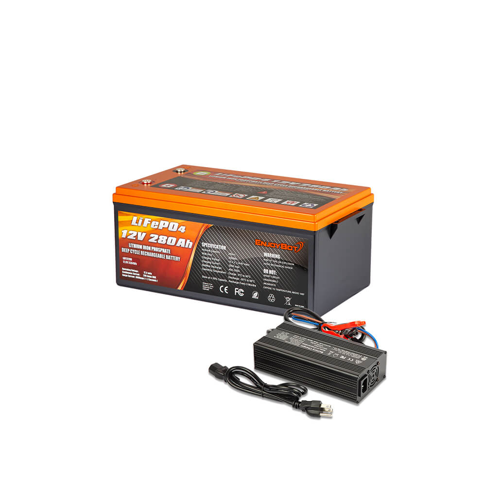 Enjoybot 12V 280Ah LiFePO4 Battery, Lithium Battery For RV/Caravan/Off –  Enjoybot Europe Official Store